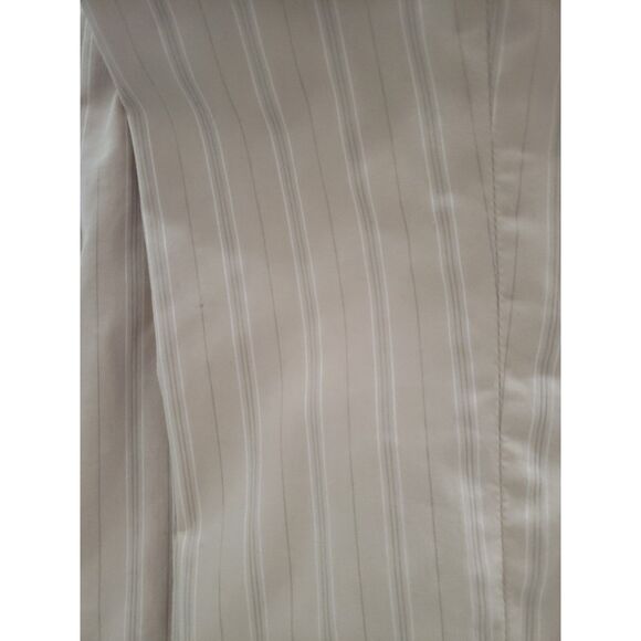 Rafaella Cream Grey White Stripe 2 pc Pant Suit Size 18W - Picture 11 of 11
